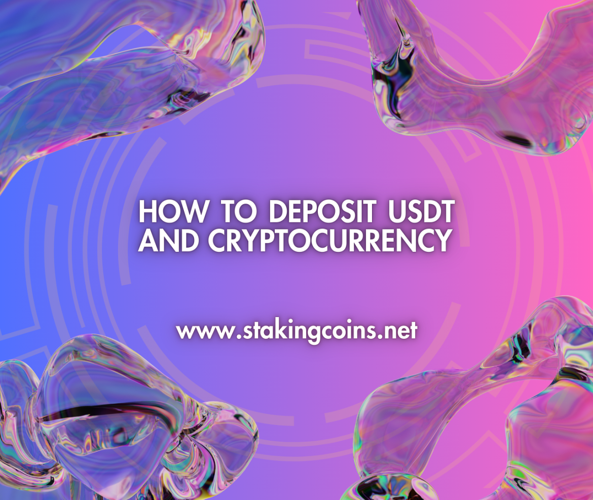 deposit USDT and cryptocurrency